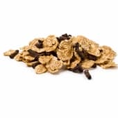 Copos tostados de trigo integral y arroz con chocolate