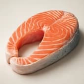 Rodaja de salmón
